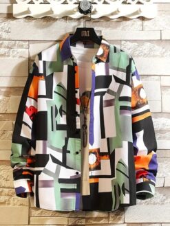 Men’s Vintage-Inspired Long Sleeve Shirt